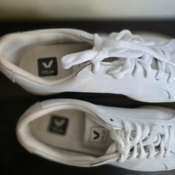 VEJA Sneakers Esplar Size 9 White - Picture 3 of 10